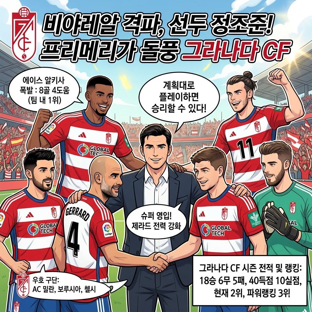 그라나다 감독 [계획대로면 비야레알 잡는다] 자신감